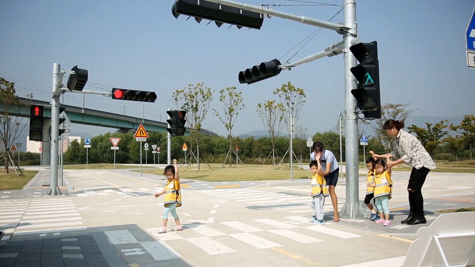 어린이교통공원 이용사진