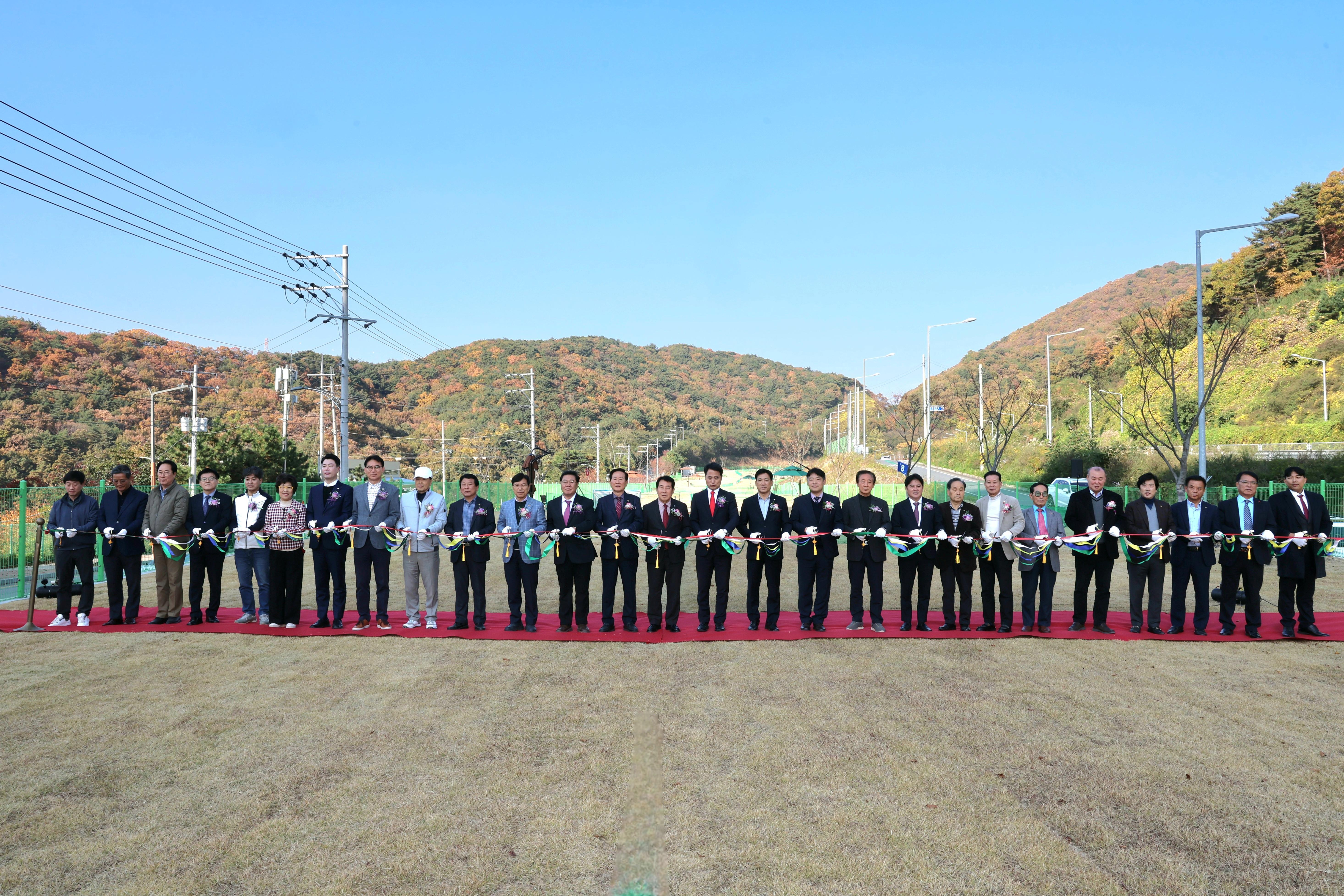 양산시, 동부양산파크골프장 개장식 성황리 개최(2025. 11. 14. 동부양산파크골프장) 