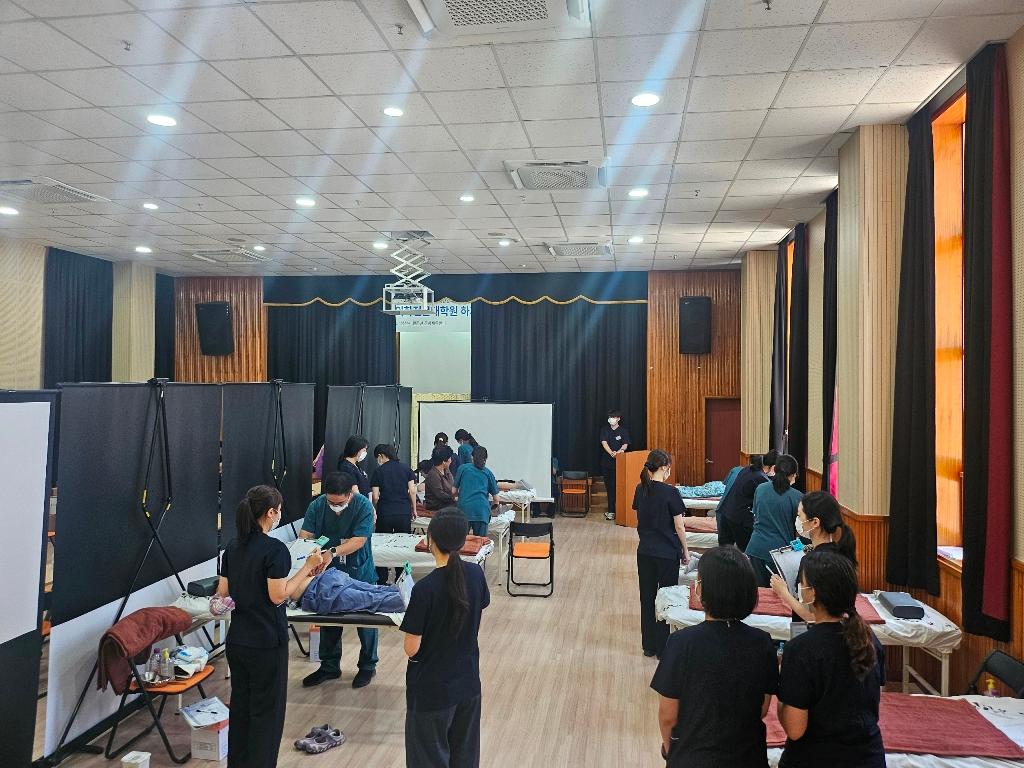 (2026.08.06.) 원동면 부산대학교 한의학전문대학원 하계 의료봉사 실시