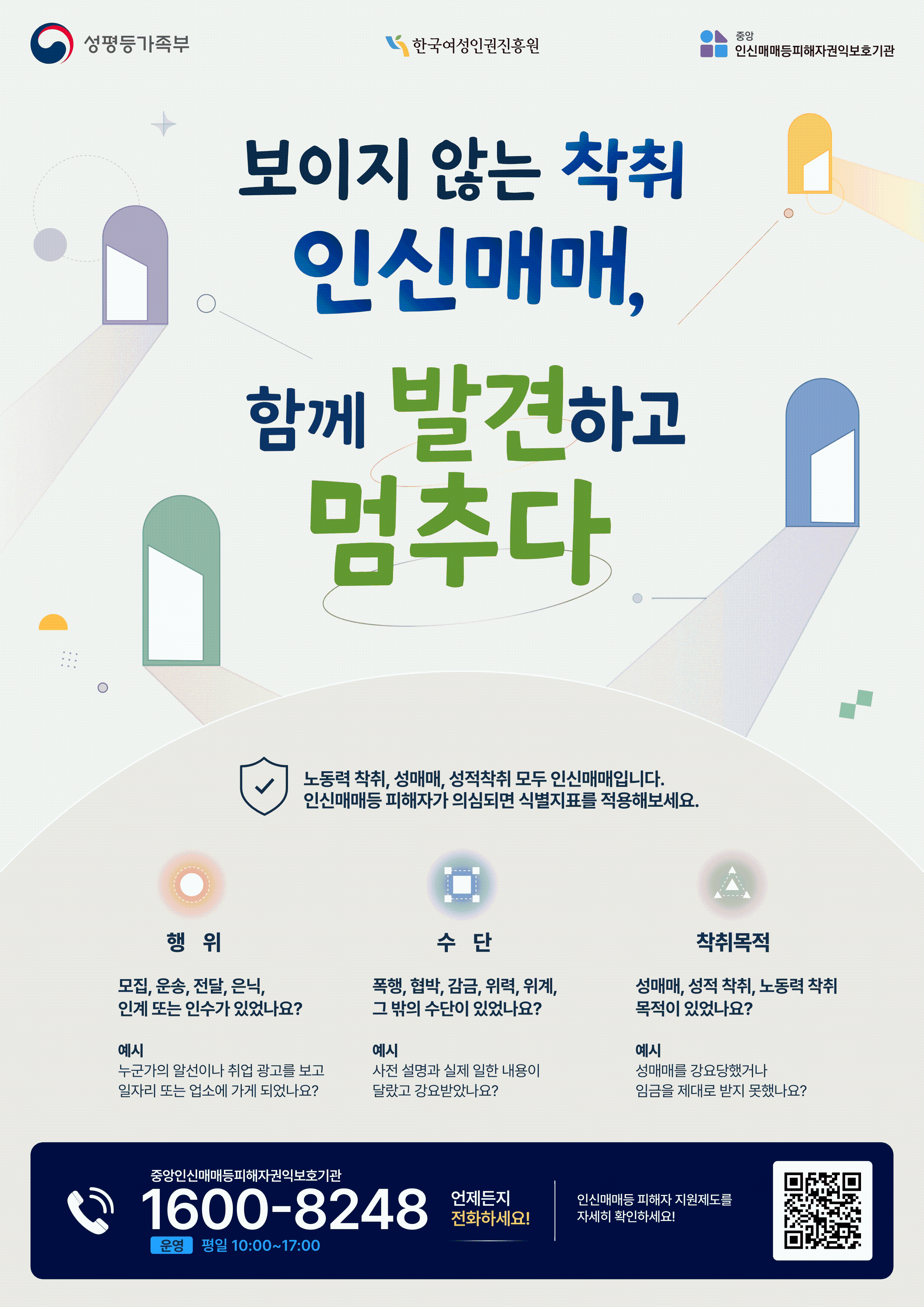 세계 인신매매반대의 날 포스터