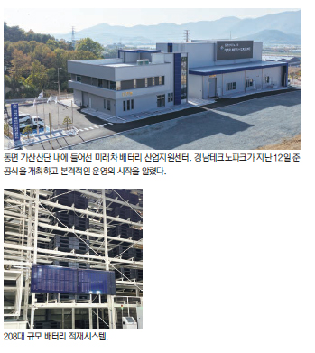 전기차 배터리 재사용 사업화 거점